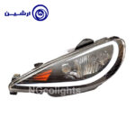 چراغ جلو 206 طرح تسلا  نور گستر (NGCO)